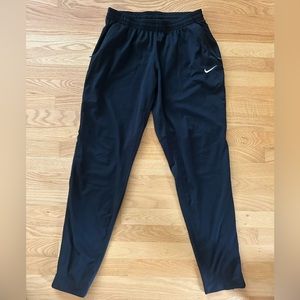 Black Nike Dri-fit joggers